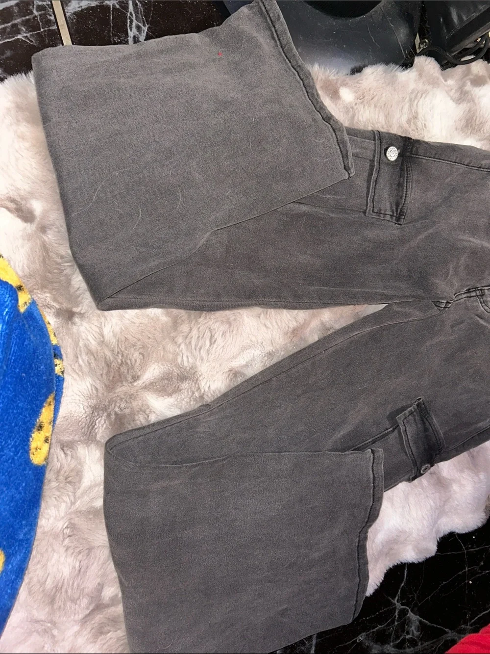 V.I.P Black Cargo Women’s Jeans with Utility Pockets